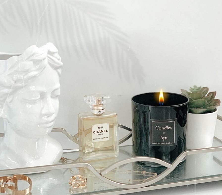 CoCo 5 Candle Inspired by Chanel No 5 Home Decor Candle