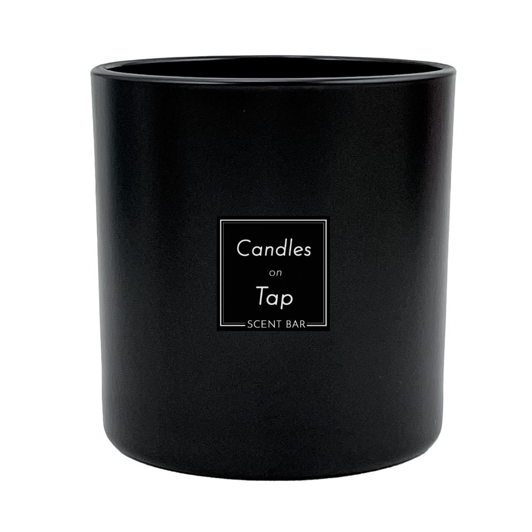 Black Candle Jar - CandlesOnTap